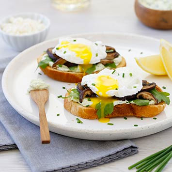 Egg & Mushroom Tartine