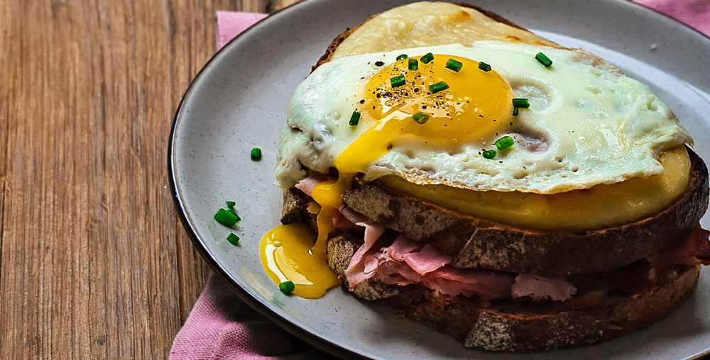 Croque Madame Sandwich