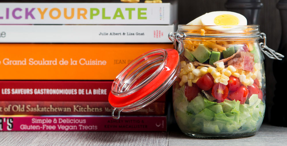 Mason Jar Cobb Salad