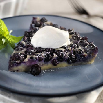 Blueberry Clafouti