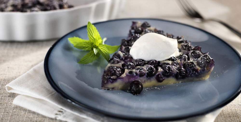 Blueberry Clafouti