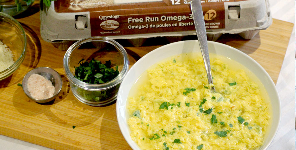 Stracciatella Soup