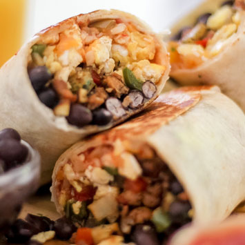 Tex-Mex Breakfast Burritos