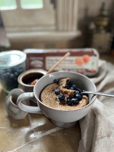 Blueberry Mug Cake