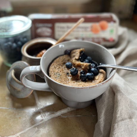 sq-Blueberry Mug Cake