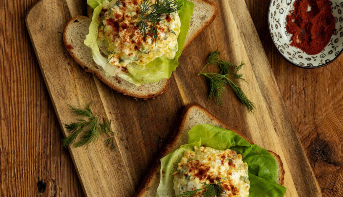 th-Open Face Egg Salad Sandwhich