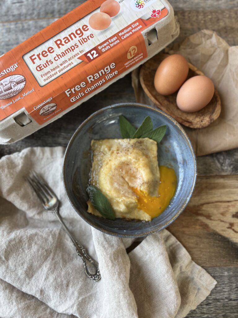 Egg Yolk Ravioli