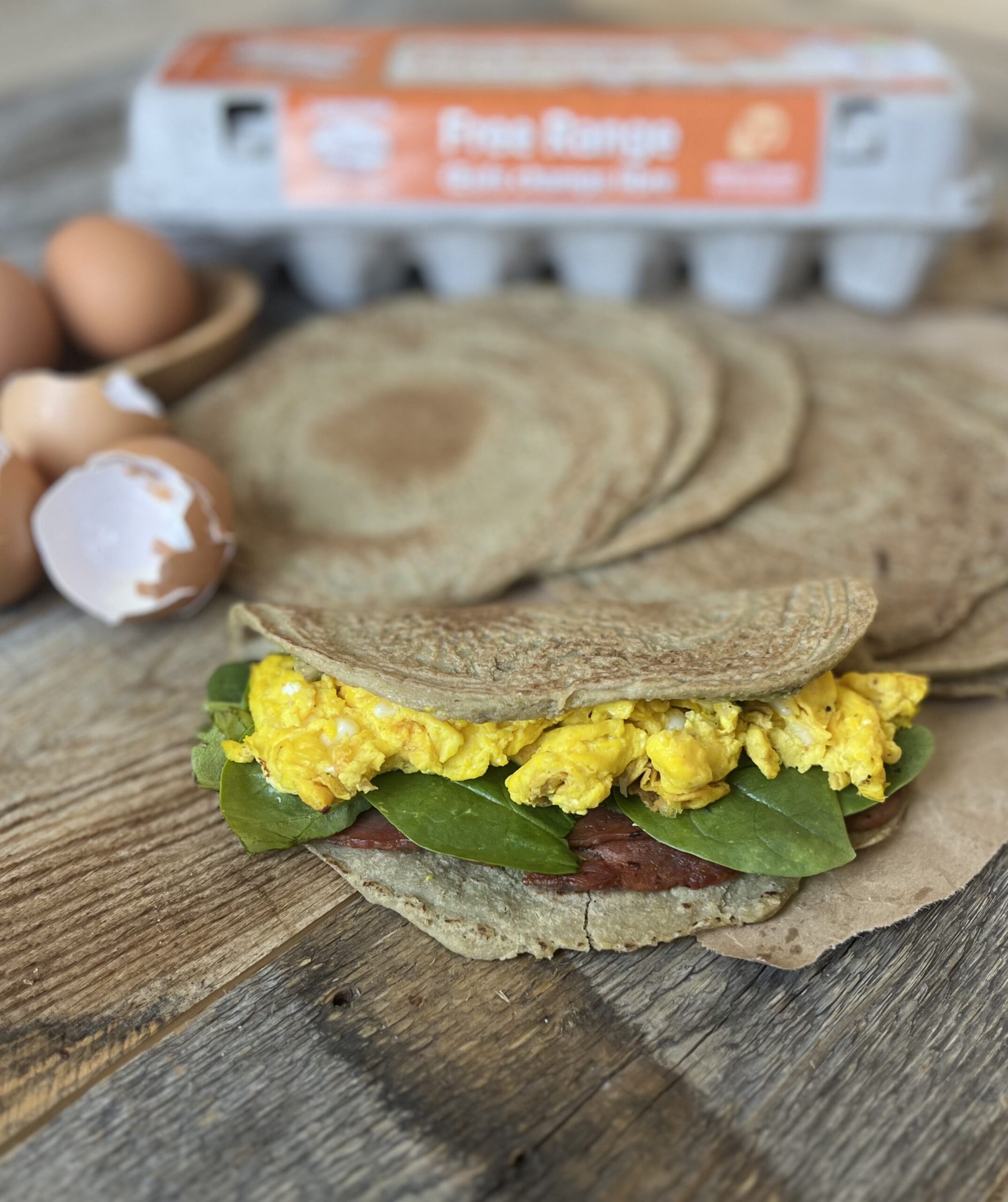 Breakfast Egg Wraps