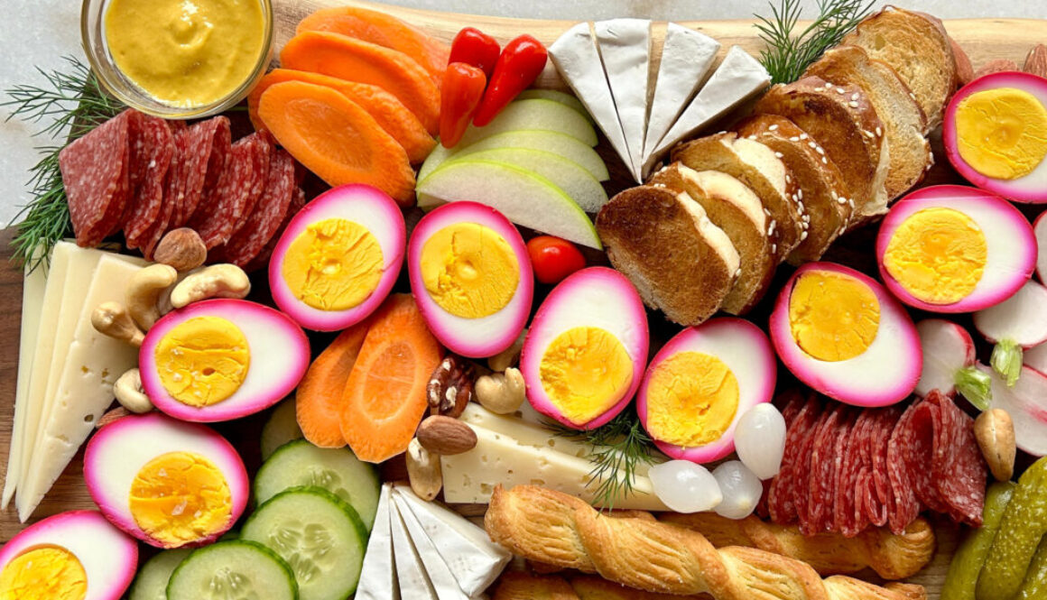 th-German-Inspired Charcuterie Board with Beet-Pickled Eggs